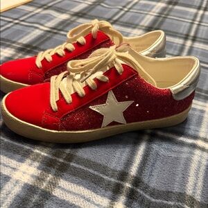Women's Red Star Sneakers